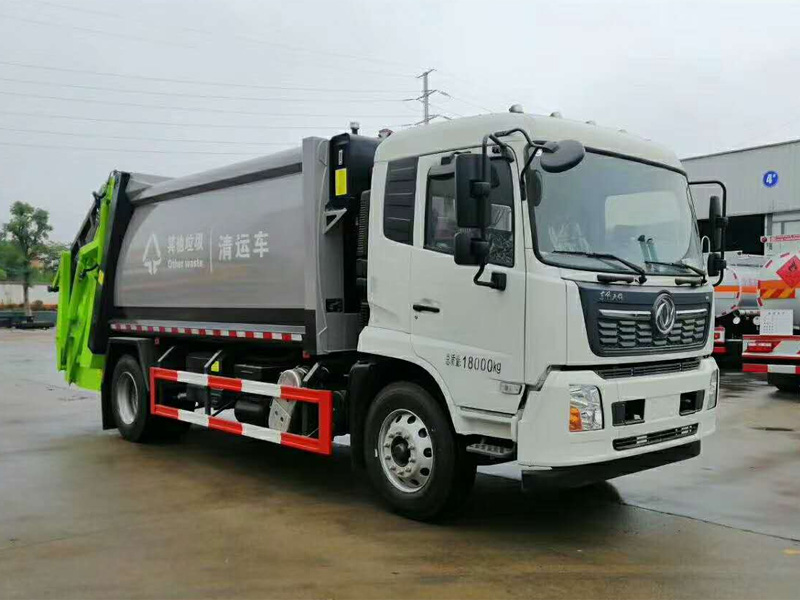 東風天錦14方壓縮式垃圾車